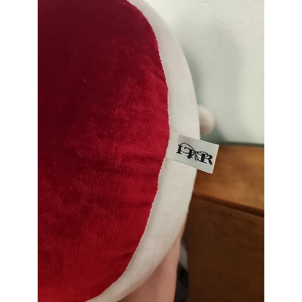 Vintage ITR Festive Christmas Santa Hat Holiday Puffy Throw Pillow Decor‎ 18